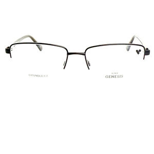 Altair Genesis G4057 (001)Black 58/18 150 Men’s Half Rim Eyeglasses H17878